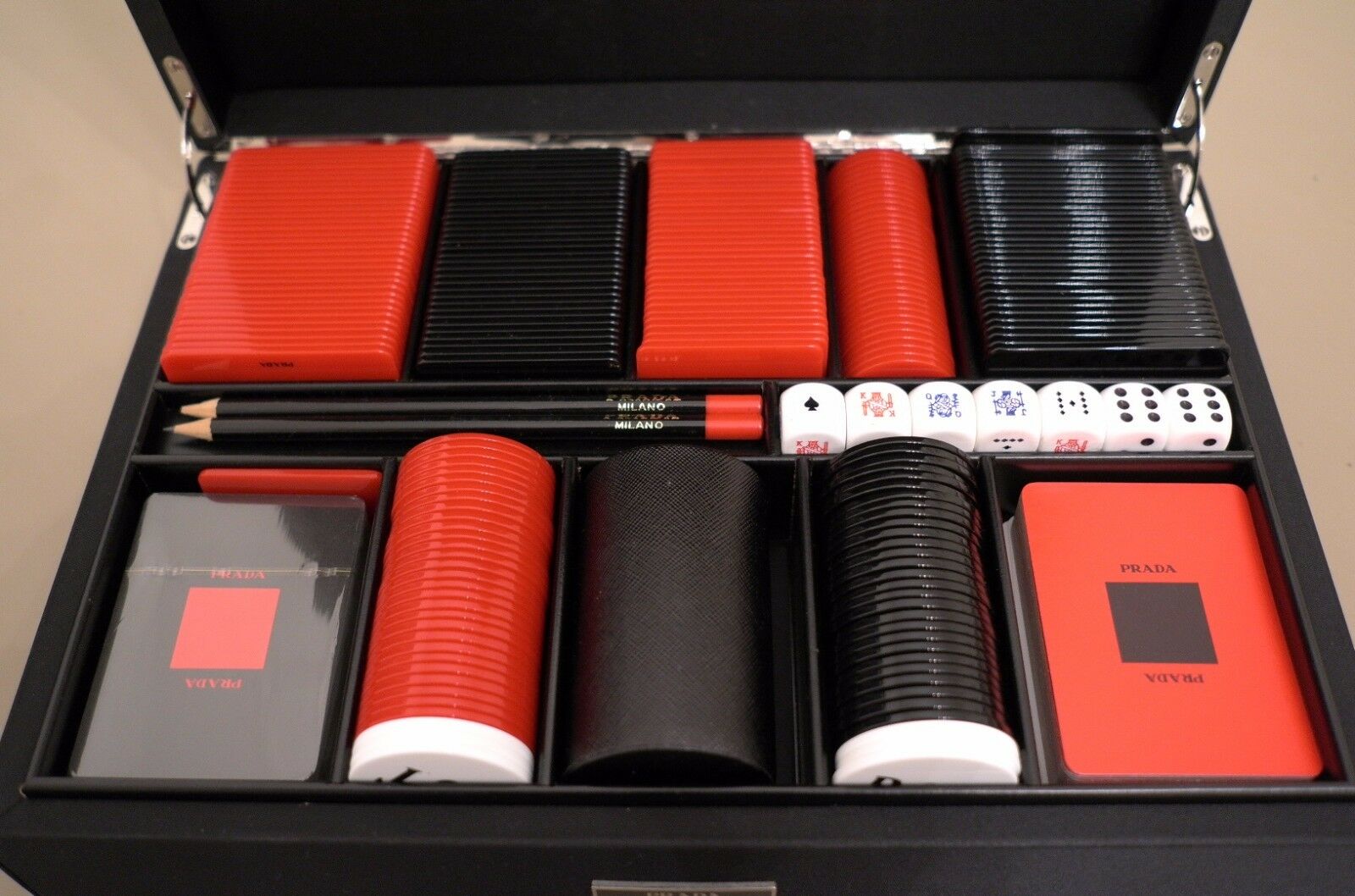 Exclusive Poker Set by Prada Exclusive Poker Set by Prada