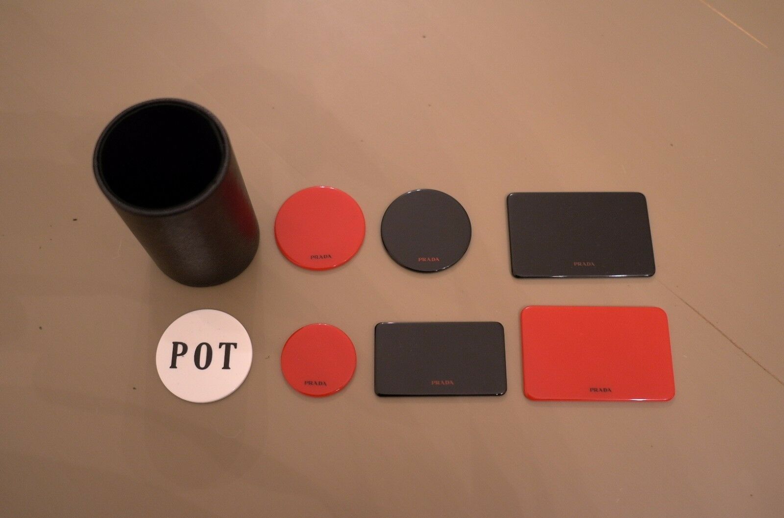 Exclusive Poker Set by Prada Exclusive Poker Set by Prada