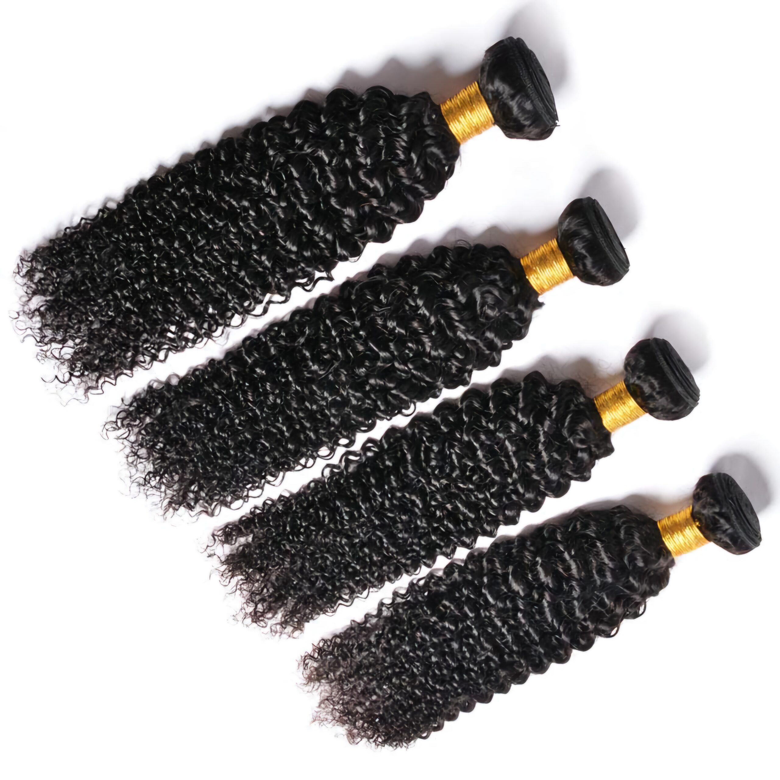 Blaksatyn kinky curly weft