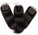 Straight  4" × 5" Lace Closure 1b - Image 3