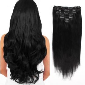 Blaksatyn 10 piece Clip-in Human Hair Extensions