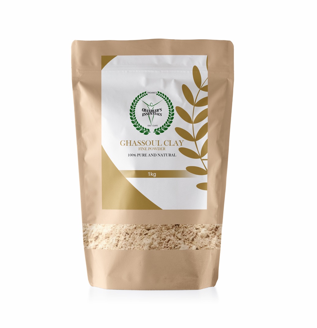 Chandler's-Essntials-Ghassoul-Clay-fine-powder Chandler's Essentials Ghassoul Clay fine powder