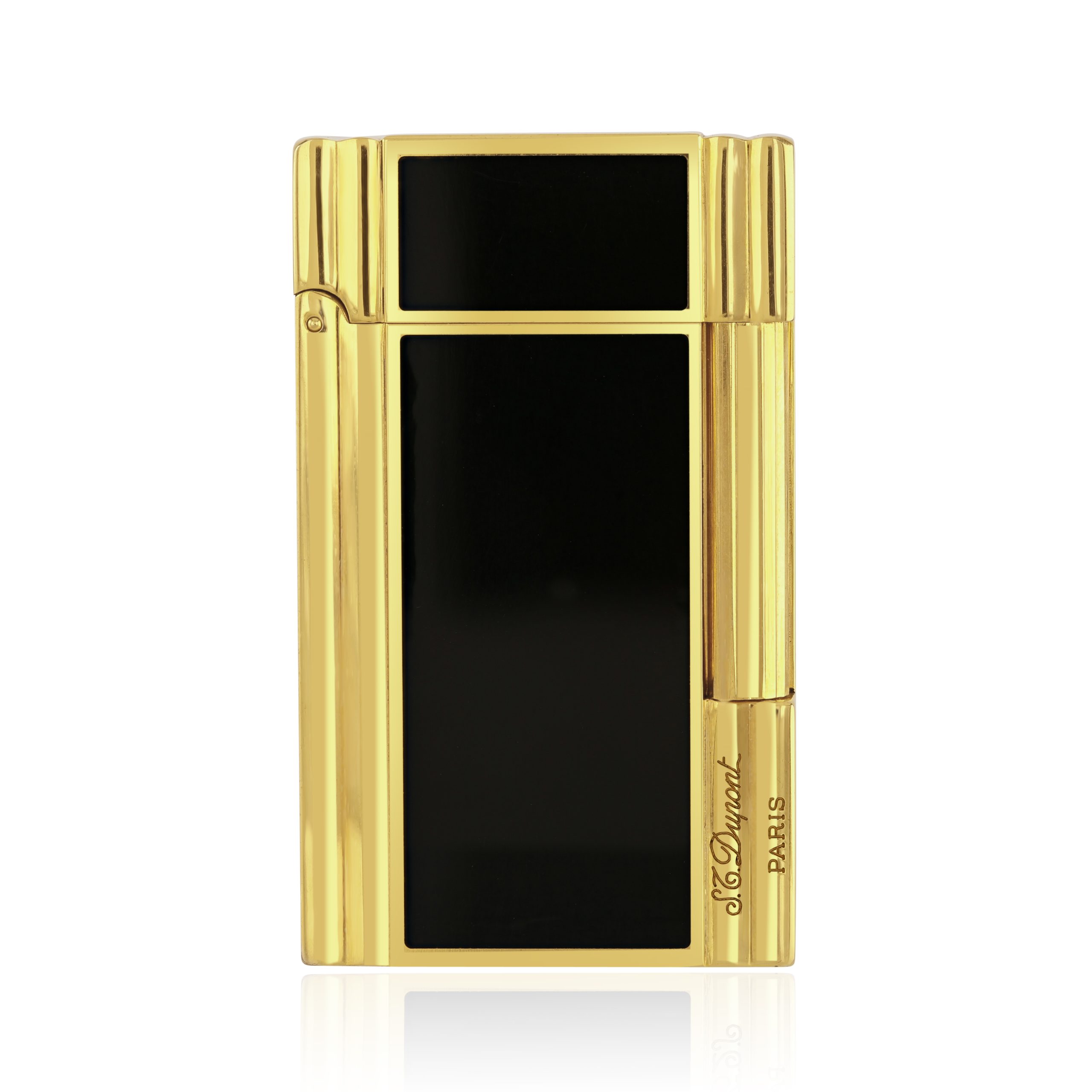 ST Dupont Windsor – Ligne 2 – Gold plated and Black Laque de Chine ST Dupont Windsor – Ligne 2 – Gold plated and Black Laque de Chine