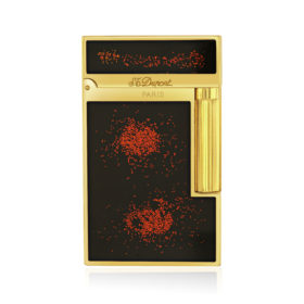 ST Dupont Montparnasse Ligne 2 Lighter - Laque de Chine Gold Dust