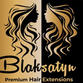 Blaksatyn banner for hair extensions wigs closures frontals clip-on Virgin human hair
