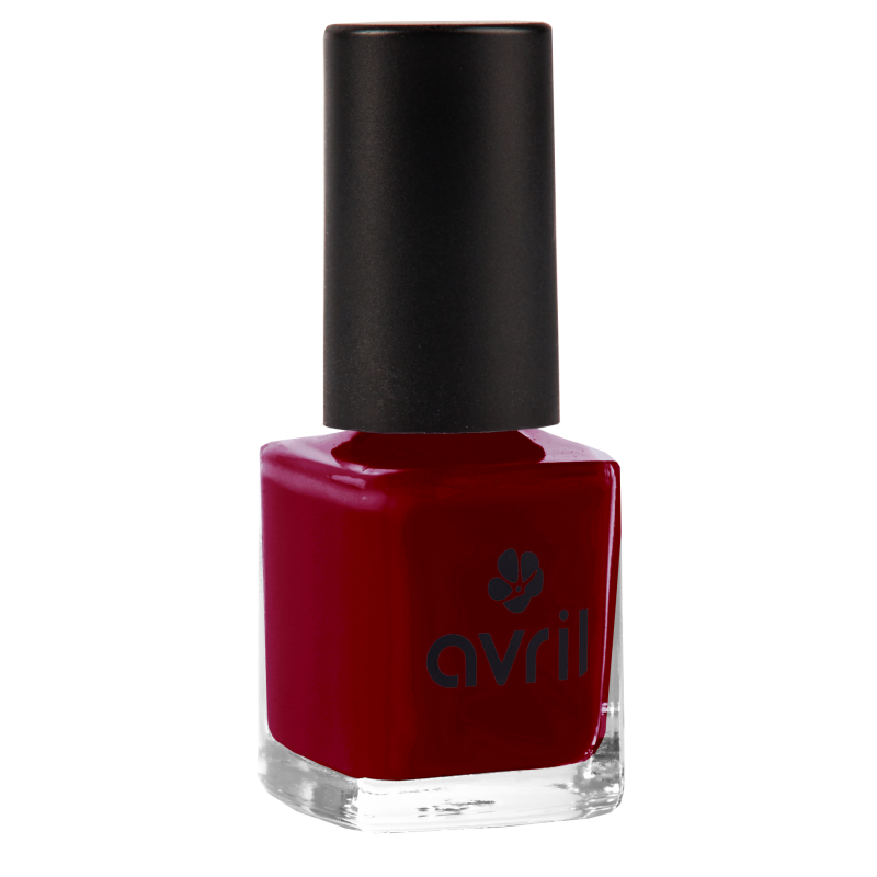 Avril-nail-polish-bordeaux-dark-red-671 Avril certified organic nail polish - 671 Bordeaux