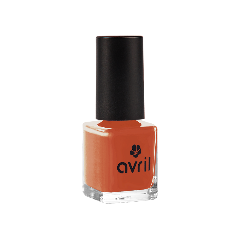 Avril-orange-nail-polish-made-in-france-cruelty-free-not-tested-on-animals-864-Tangerine Avril certified organic nail polish - 864 Tangerine