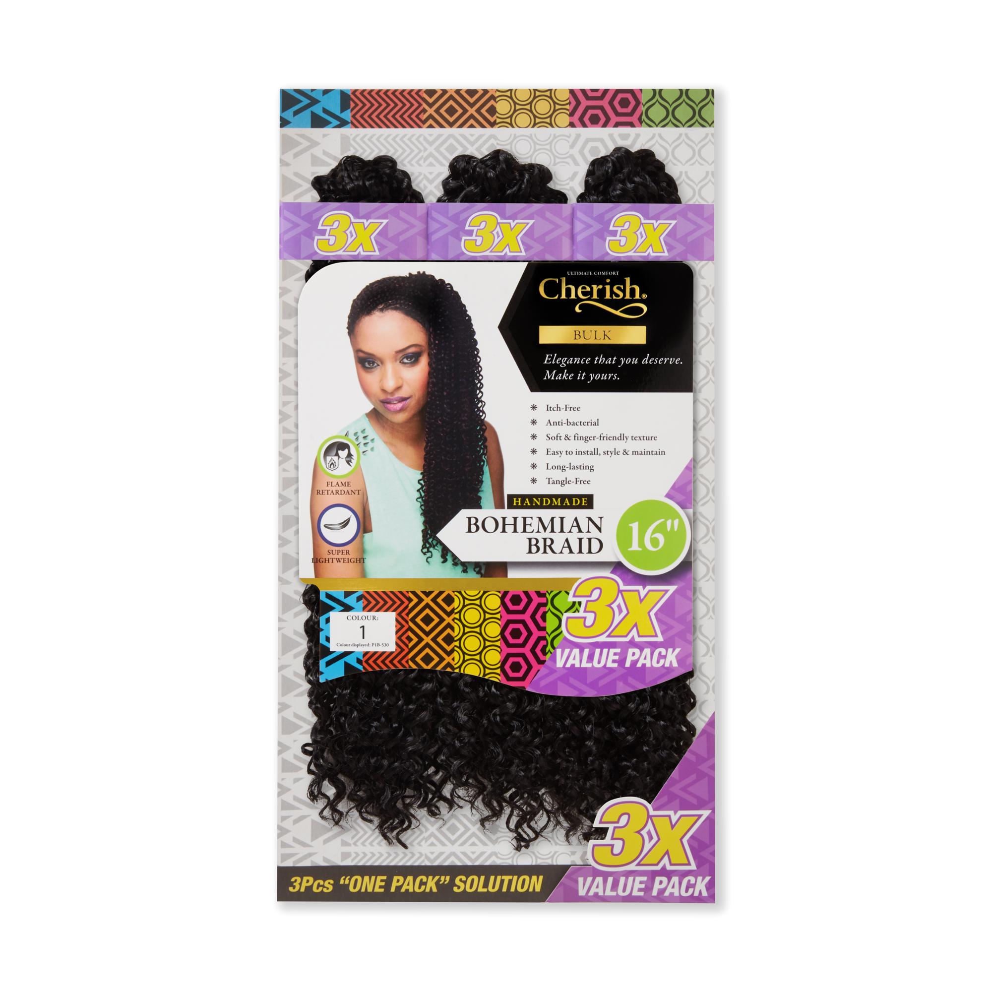 Cherish Bulk Bohemian 16 (3 pack) Cherish Bulk Bohemian 16" (3 pack) - Image 1