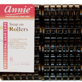 Annie Snap-on Rollers - Black