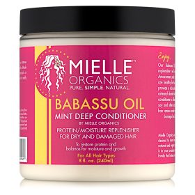 Babassu Oil and Mint Deep Conditioner 8oz