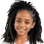 Cherish 3x Junior Butterfly Locs 8″