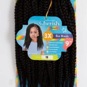 Cherish 3x Junior Box Braids 9″
