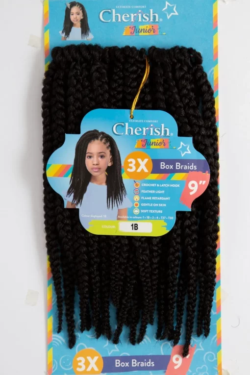 Cherish 3x Junior Box Braids 9″