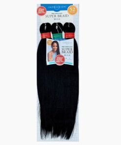 Shop Impression premium synthetic super braid. Flawless. Natural. Heat-resistant, lightweight, and ready-to-wear styles for every vibe and occasion."