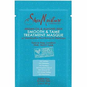 SheaMoisture Argan Oil And Almond Milk Smooth And Tame Treatment Masque Sachet 2oz