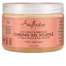 SheaMoisture Coconut And Hibiscus Curling Gel Souffle 12oz