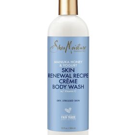 SheaMoisture Manuka Honey And Yogurt Skin Renewal Recipe Creme Body Wash 13oz
