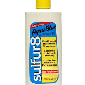 Sulfur 8 Aqua Blue Medicated Dandruff Shampoo 7.5oz