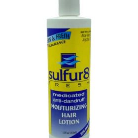 Sulfur 8 Fresh Medicated Anti Dandruff Hair Lotion 12oz