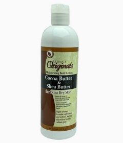 Ultimate Organics Cocoa Butter And Shea Butter Lotion 12oz