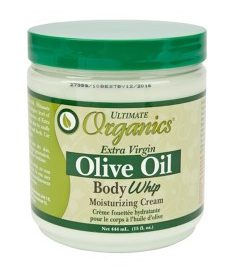 Ultimate Organics Olive Oil Body Whip Moisturising Cream 15oz