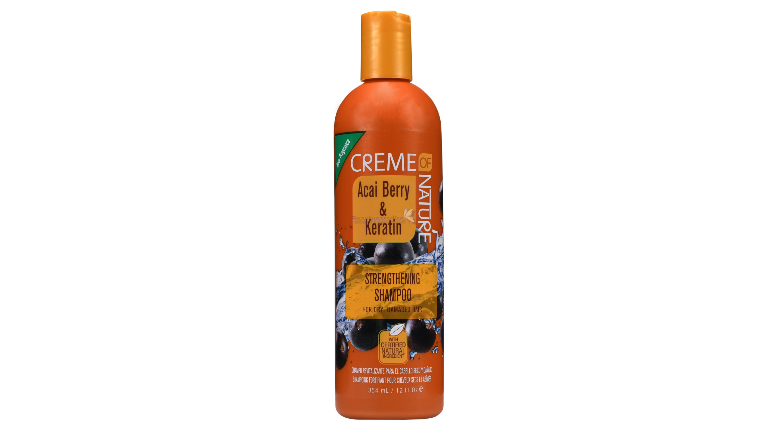 Creme of Nature Strengthening Shampoo w:Acai Berry and Keratin 12oz
