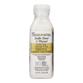 Creme of Nature Butter Blend And Flaxseed Rinse Out Leave In Conditioner 12oz