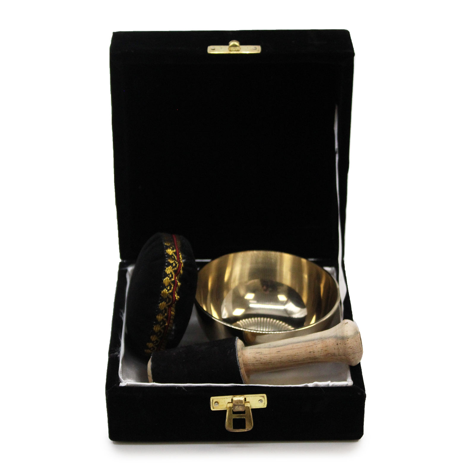 9cm Brass Singing Bowl Gift Set 3