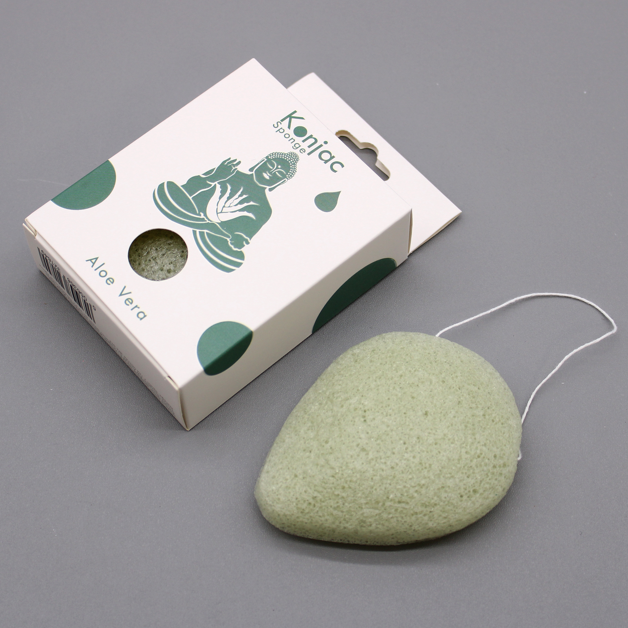 Konjac Sponge Teardrop Konjac Facial Sponges aloe vera 1