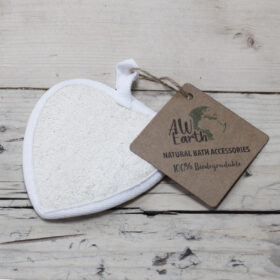 All Earth Natural Loofah Body Scrub - Heart
