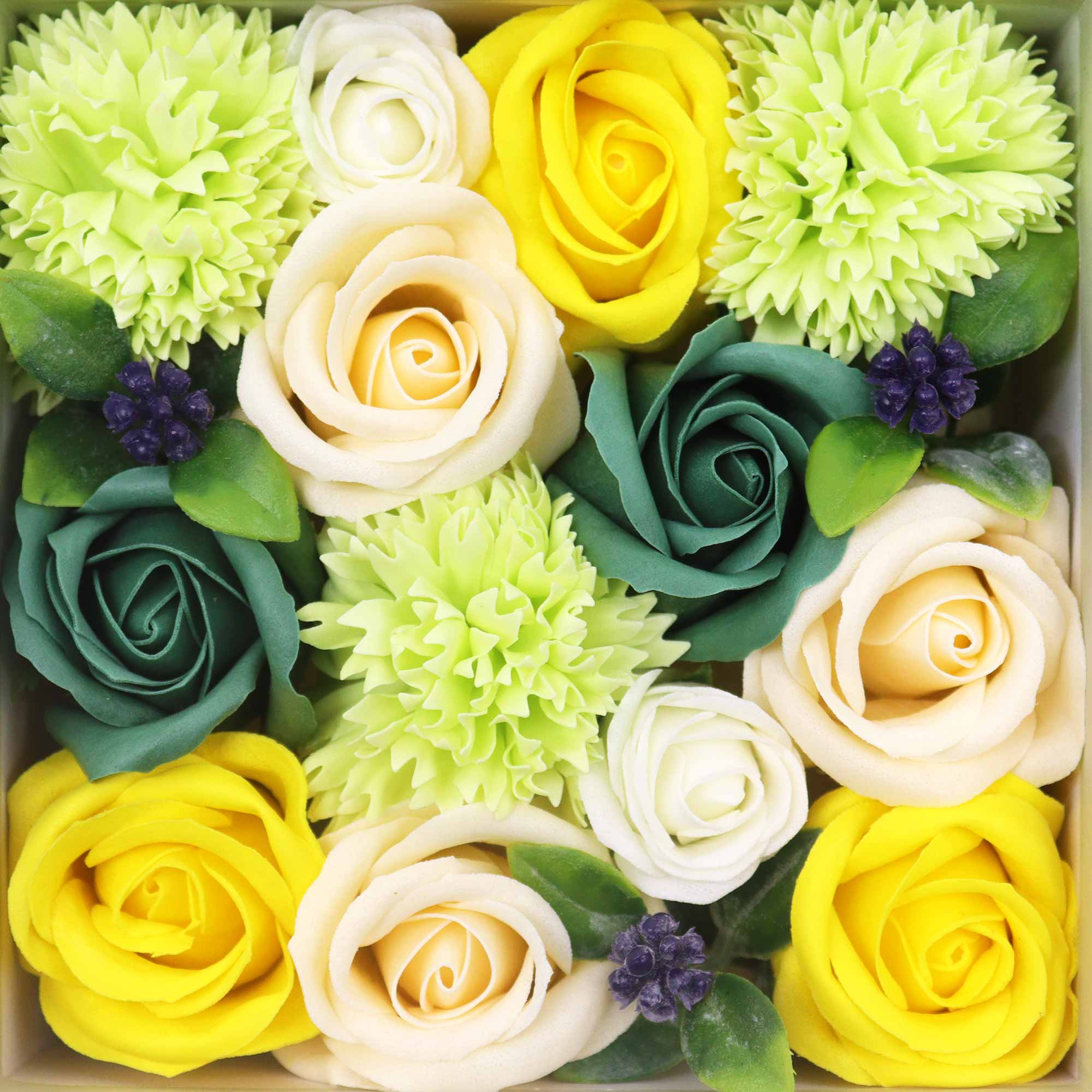 Square Box - Spring Celibrations - Yellow & Greens 2