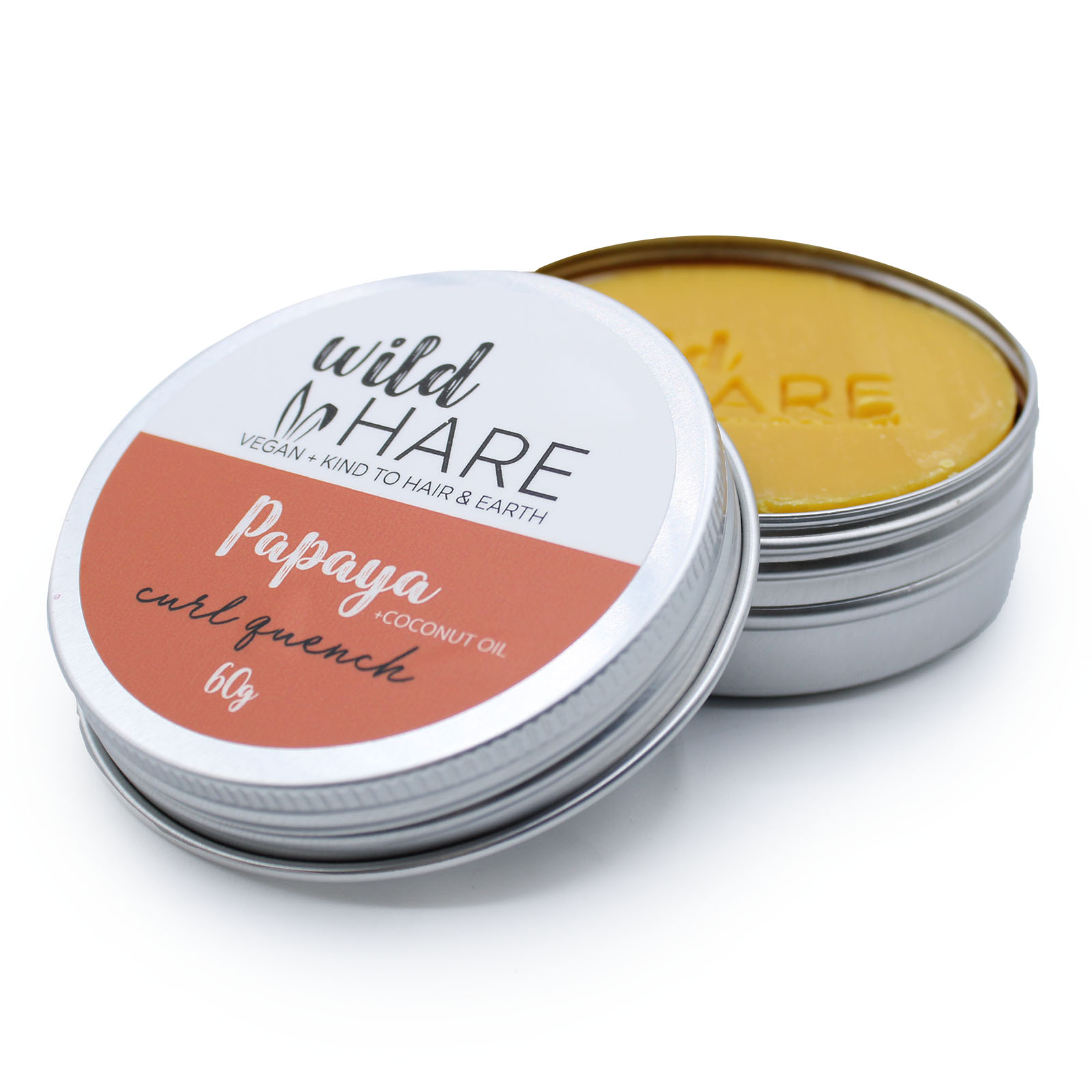 Wild Hare Solid Shampoo 60g - Papaya 1