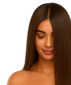 Straight Hair Extensions Weft - #4 Medium Brown