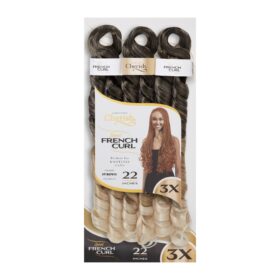 Cherish 3X Pre Stretched Spiral French Curl 22"