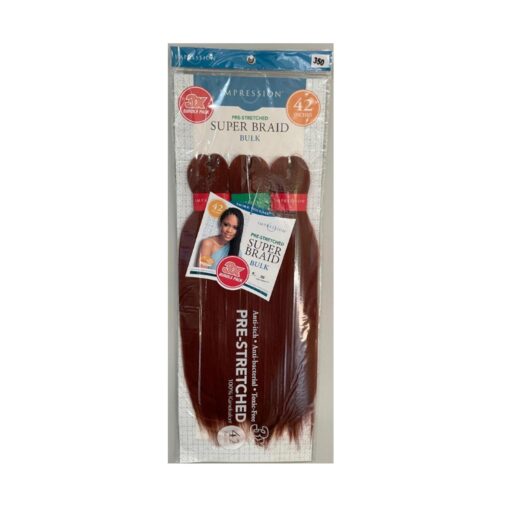 Shop Impression premium synthetic super braid. Flawless. Natural. Heat-resistant, lightweight, and ready-to-wear styles for every vibe and occasion."