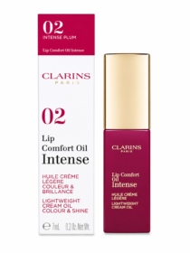 Clarins 02 Intense Plum Lip Comfort Oil