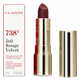 Clarins Joli Rouge Velvet - 738v Royal Plum