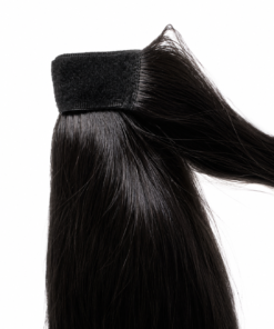 26" Straight Wrap-around Ponytail Extension #1b