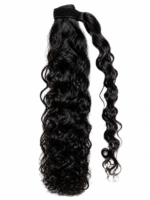 26" Water Wave Wrap-around Ponytail Extension #1b - Image 3