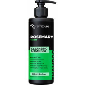 Afri Pure Rosemary Mint Detox Hair Cleanser Shampoo 250ml